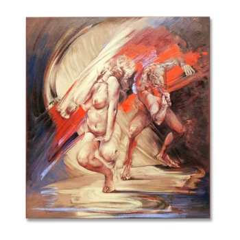 Αθηναίος Στρατής - Γυμνή Γυναίκα με Μινώταυρο